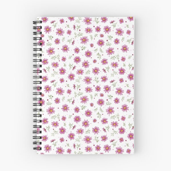 Item preview, Pink flowers, floral pattern, wildflowers, floral design, fun, spring mood, relaxation, happiness, gift designed and sold by ArtbySvetik.