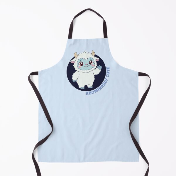 Item preview, Abominably Cute Yeti | Kawaii Smiling Abominable Snowman designed and sold by Hallowed Artistry.