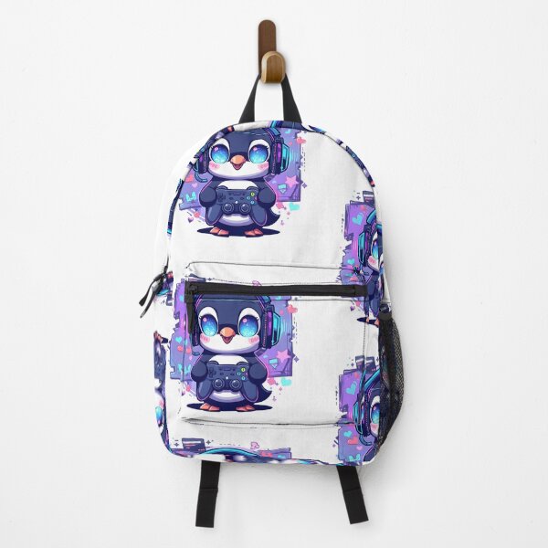 Item preview, Cute Gamer Penguin Sticker | Kawaii Gaming Penguin with Controller | Anime Gaming Animal designed and sold by dreamz-world.