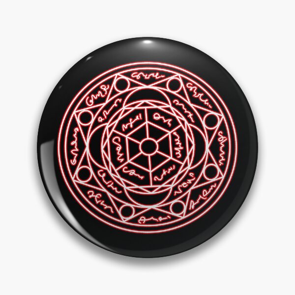 Item preview, Mystic Red Magic Circle Glowing Rune Art designed and sold by ubborn.