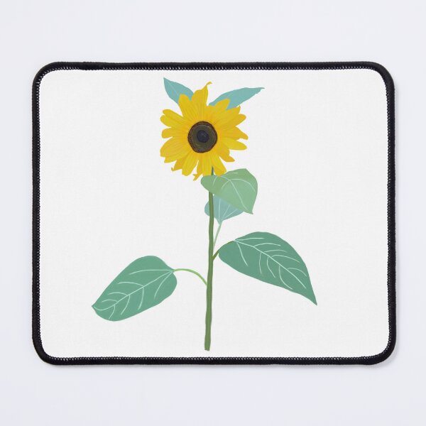 Item preview, Sunny Single Yellow Sunflower designed and sold by Silver Stone.