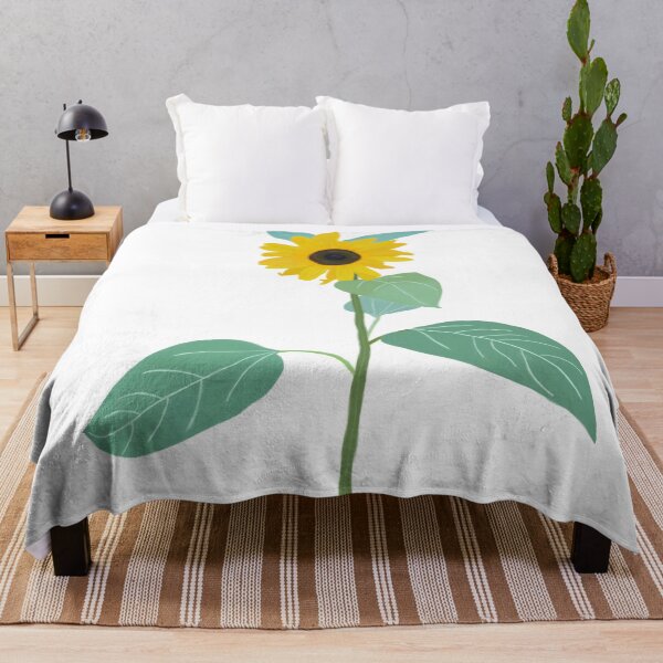 Item preview, Sunny Single Yellow Sunflower designed and sold by Silver Stone.