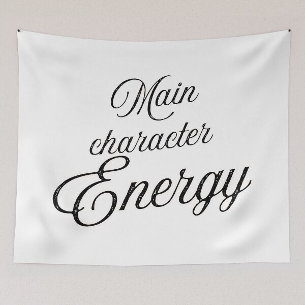 Item preview, Main Character Energy designed and sold by chrisrophen.