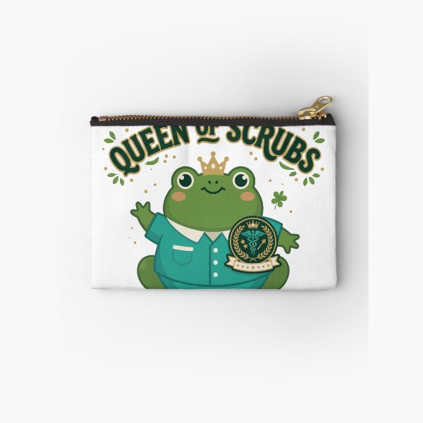 Item preview, Queen of Scrubs Nurse Shirt | Funny Nurse Gift designed and sold by diegomenjivar92.