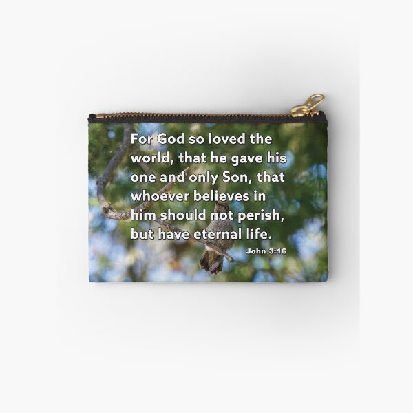 Artikelvorschau, Johannes 3,16 – Denn so sehr hat Gott die Liebe Gottes geliebt – Kolibri-Fotografie entworfen und verkauft von InsprtnlArtbyDP.