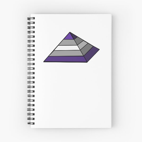 Item preview, Pyramid Pride Flag Greysexual designed and sold by HarveyHandcraftsandDesigns.