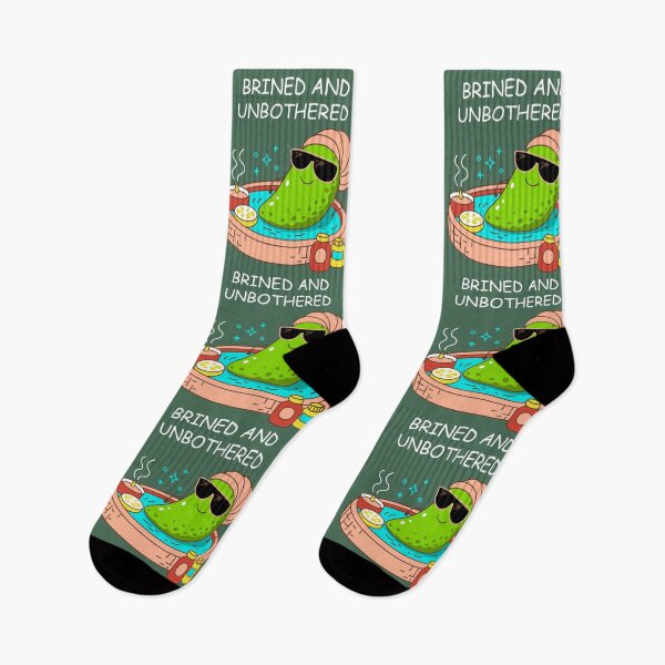 Item preview,  Brined and Unbothered  Fun Spa with Pickle designed and sold by Skryp-art.