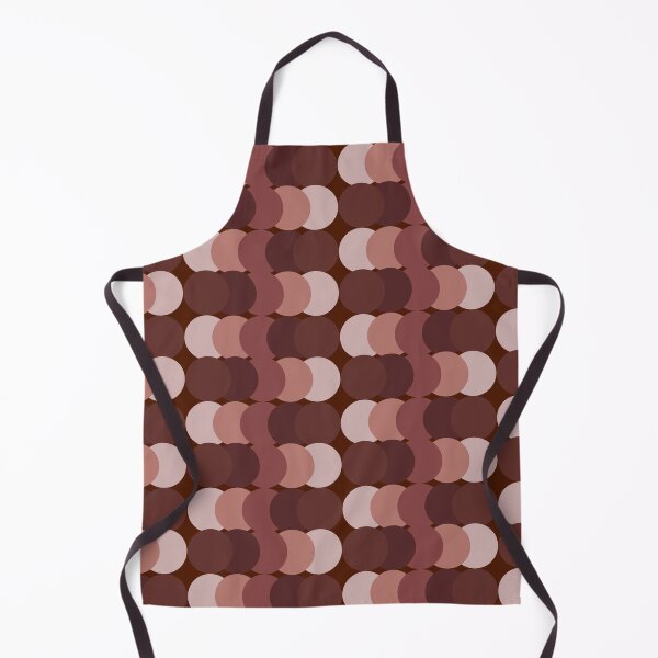 Item preview, Retro Overlapping Circles – Mid Century Modern Terracotta Pattern designed and sold by Jyoti Digital Artist.