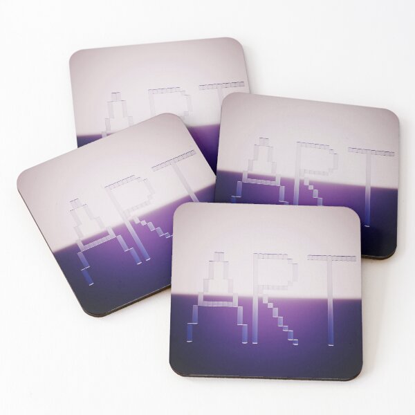 Item preview, Pixel Art – Retro 8-Bit Typography on Purple Gradient Design designed and sold by BuckaBaby.