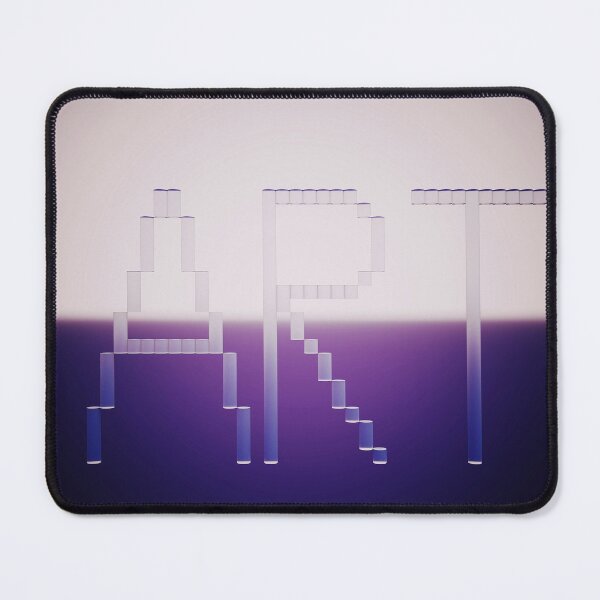 Item preview, Pixel Art – Retro 8-Bit Typography on Purple Gradient Design designed and sold by BuckaBaby.