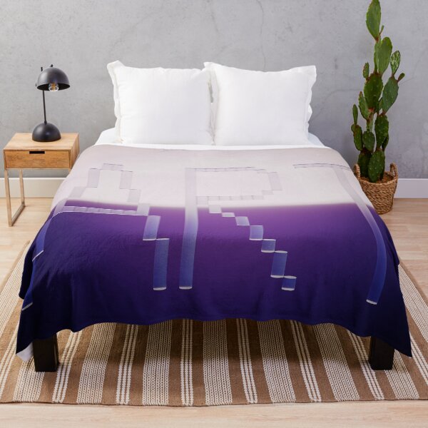 Item preview, Pixel Art – Retro 8-Bit Typography on Purple Gradient Design designed and sold by BuckaBaby.