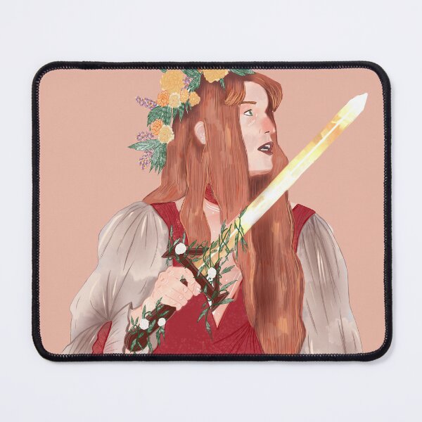 Item preview, florence welch medieval illustration designed and sold by Desublimitate.