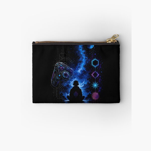 Item preview, Cosmic Gaming Journey | Futuristic Gamer Galaxy Art | Neon Sci-Fi Controller Design | Digital Gaming Aesthetic designed and sold by Bhaskar Digital Art.