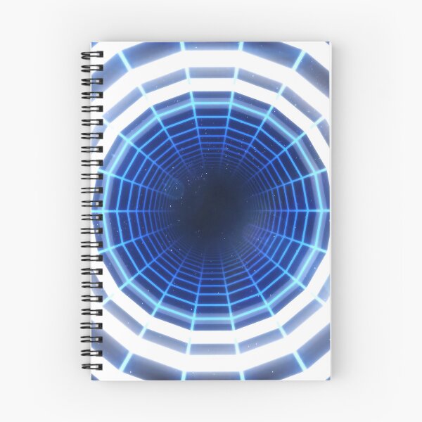 Item preview, Blue Circular Wireframe Tunnel & Neons designed and sold by Electric Shock!! Design.