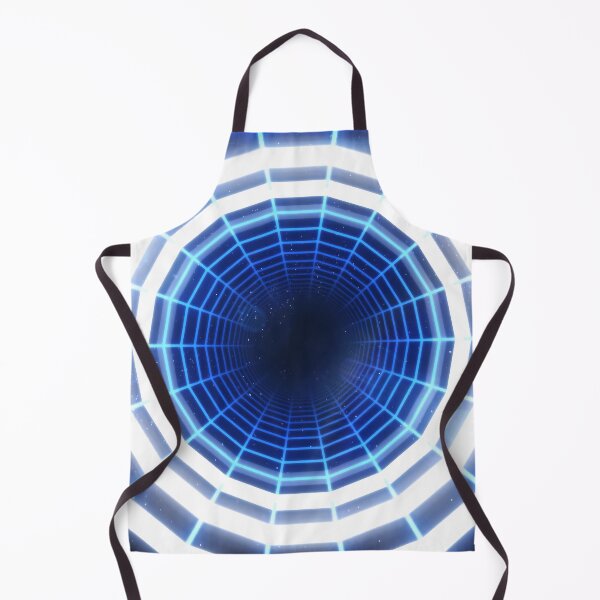 Item preview, Blue Circular Wireframe Tunnel & Neons designed and sold by Electric Shock!! Design.