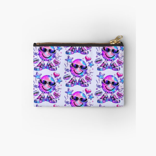 Item preview, Cute Holographic Smiley Art  designed and sold by StickersHul.