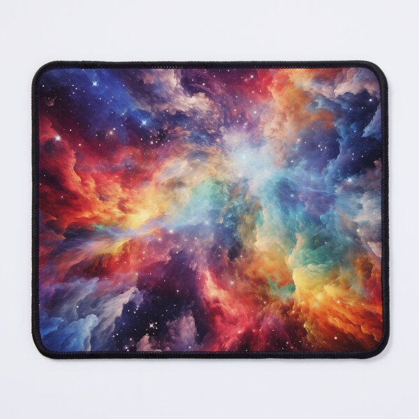 Item preview, Cosmic Nebula Wall Art, Vibrant Galaxy Print Abstract Space Decor Celestial Home Decor Deep Space Poster designed and sold by Divine Ease.