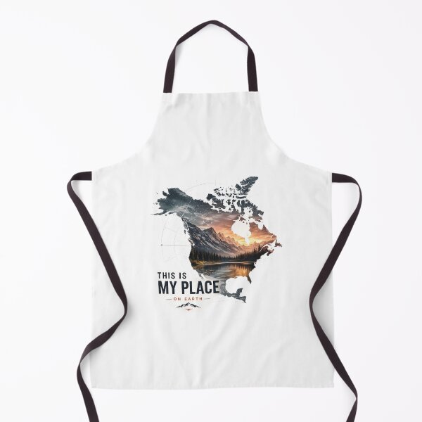Item preview, North America – This Is My Place on Earth designed and sold by JMDG Studio.