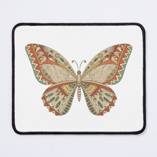 Item preview, Boho Butterfly PNG | Mandala Butterfly Clipart | Bohemian Butterfly Design | High Resolution Transparent PNG | Sublimation & Print on Demand designed and sold by THEWORDMARK.