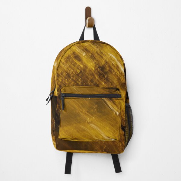 Item preview, Golden Streaks – Abstract Amber and Gold Motion Blur Design designed and sold by BuckaBaby.