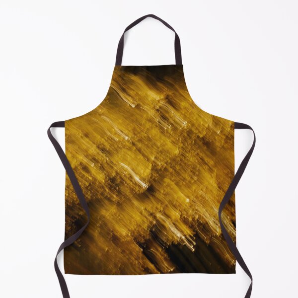 Item preview, Golden Streaks – Abstract Amber and Gold Motion Blur Design designed and sold by BuckaBaby.