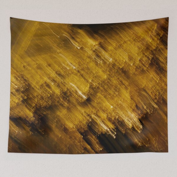 Item preview, Golden Streaks – Abstract Amber and Gold Motion Blur Design designed and sold by BuckaBaby.