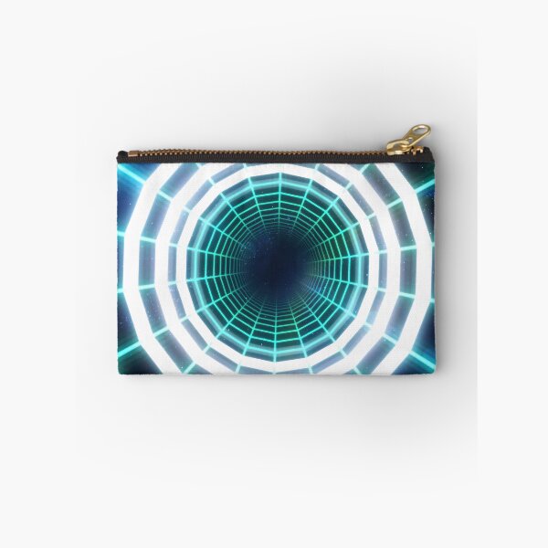 Item preview, Cyan Circular Wireframe Tunnel & Neons designed and sold by Electric Shock!! Design.
