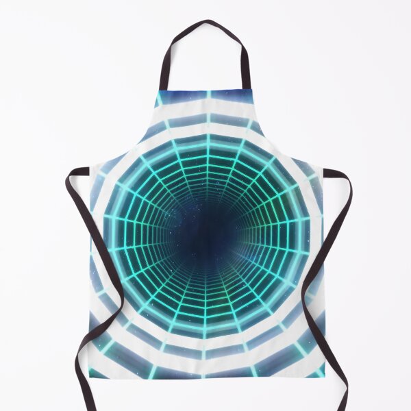 Item preview, Cyan Circular Wireframe Tunnel & Neons designed and sold by Electric Shock!! Design.