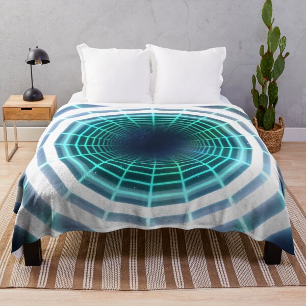 Item preview, Cyan Circular Wireframe Tunnel & Neons designed and sold by Electric Shock!! Design.