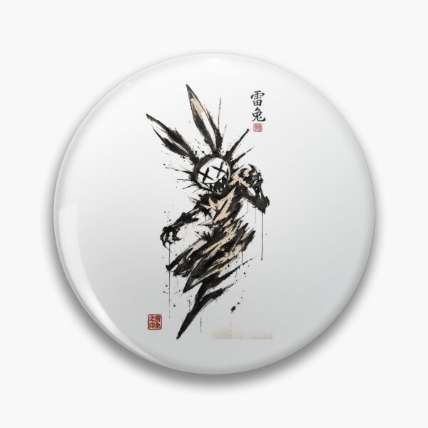 Item preview, Shadow Oni Rabbit: Japanese Ink Style designed and sold by Onviton.