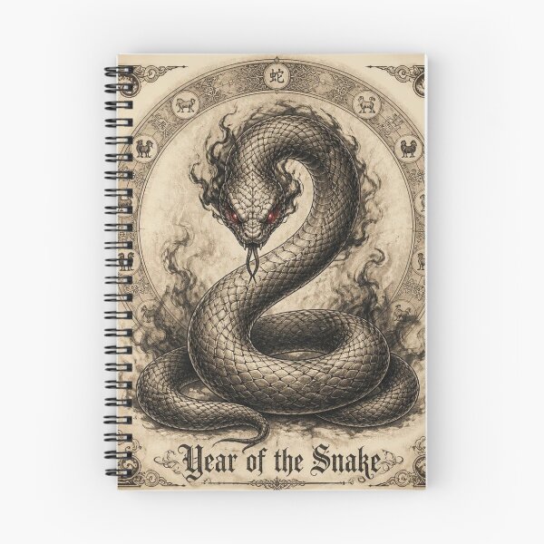 Item preview, Chinese Zodiac Demonic Snake Halloween Design designed and sold by SunnyDesign82.