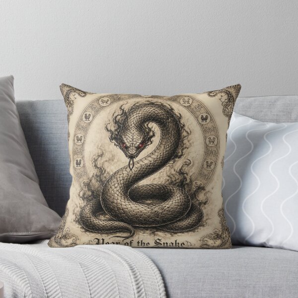 Item preview, Chinese Zodiac Demonic Snake Halloween Design designed and sold by SunnyDesign82.