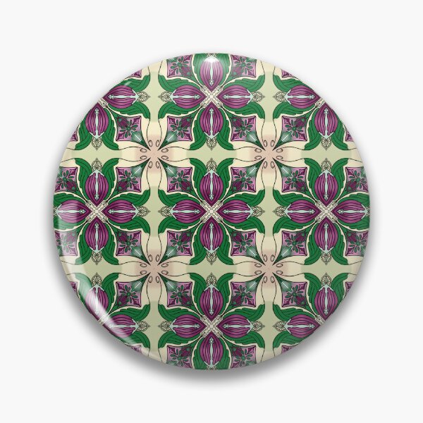 Item preview, Magenta Tulip Damask designed and sold by CO10store.