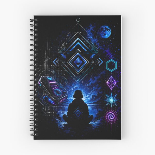 Item preview, Cosmic Gaming Odyssey | Neon Sci-Fi Galaxy Art | Futuristic Gamer Universe | Abstract Digital Illustration designed and sold by Bhaskar Digital Art.