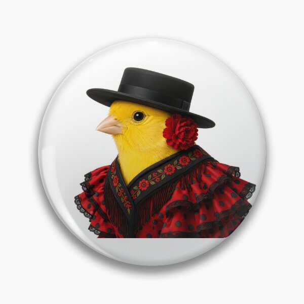 Item preview, Flamenco canary with carnation designed and sold by karlosss.