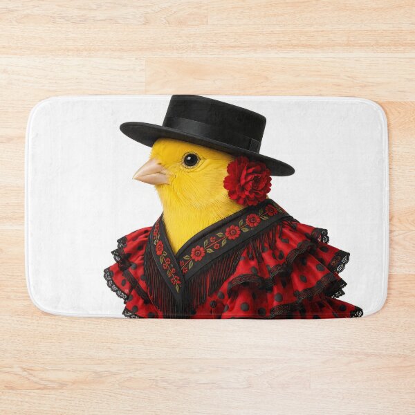 Item preview, Flamenco canary with carnation designed and sold by karlosss.