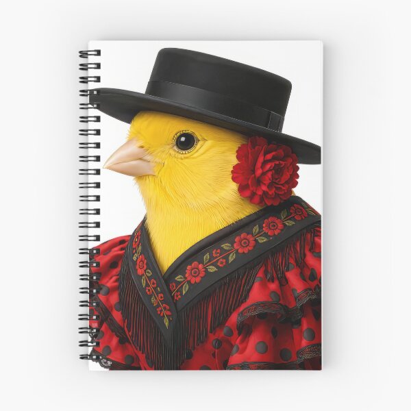 Item preview, Flamenco canary with carnation designed and sold by karlosss.