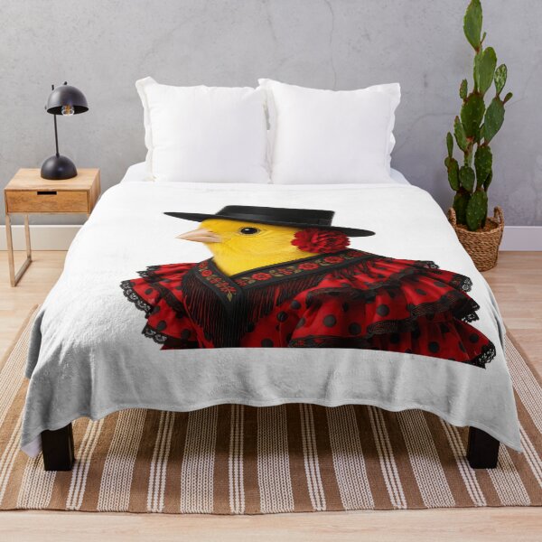 Item preview, Flamenco canary with carnation designed and sold by karlosss.