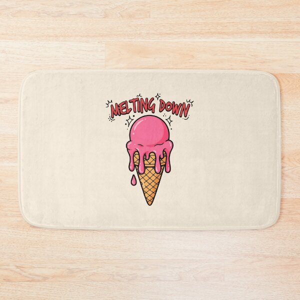 Item preview, MELTING DOWN - Funny Pink Ice Cream Cone designed and sold by Zazz Lee.