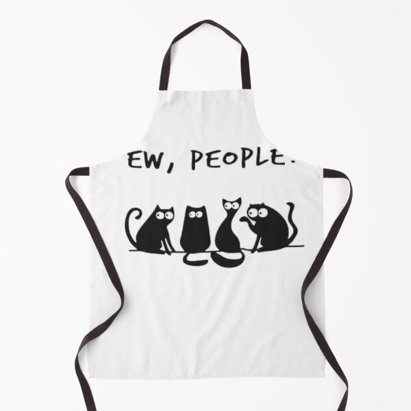 Item preview, Ew People Funny Black Cat Design For Introverts designed and sold by FloraMyst.
