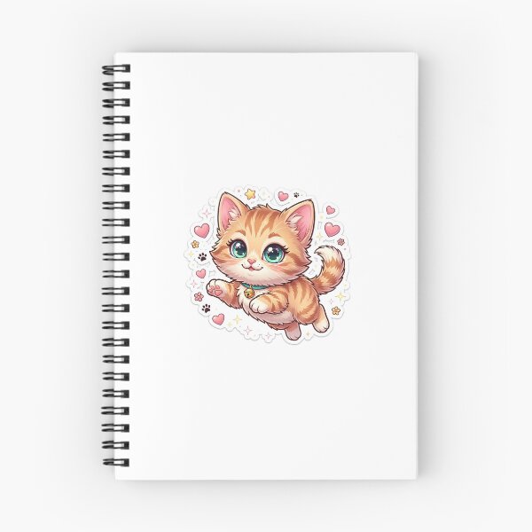 Item preview, Chubby Orange Tabby Kitten Die-Cut Sticker designed and sold by Arts121.