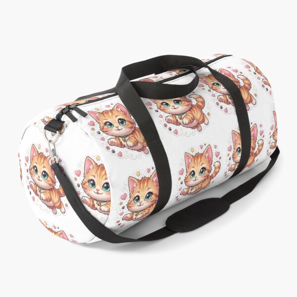 Item preview, Chubby Orange Tabby Kitten Die-Cut Sticker designed and sold by Arts121.