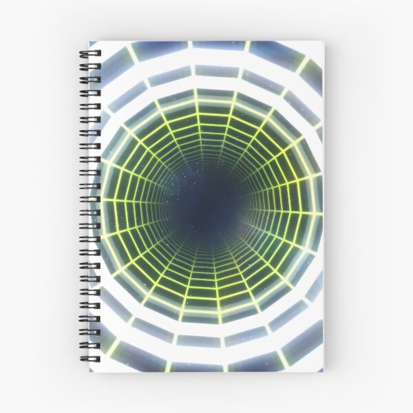 Item preview, Yellow Circular Wireframe Tunnel & Neons designed and sold by Electric Shock!! Design.