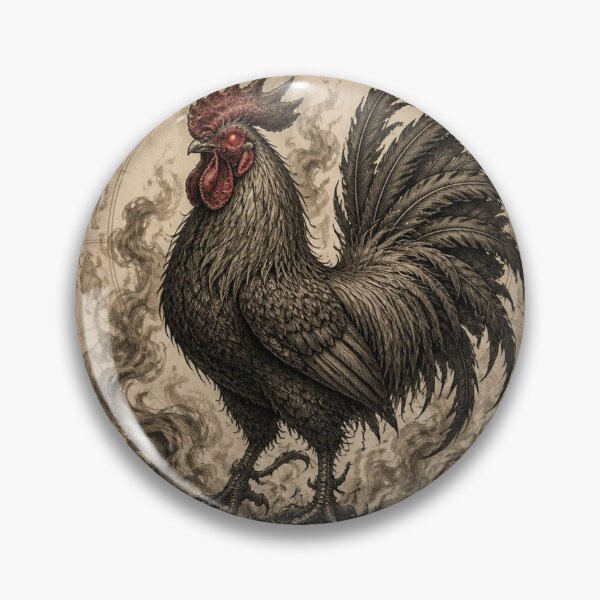 Item preview, Chinese Zodiac Demonic Rooster Halloween Design designed and sold by SunnyDesign82.