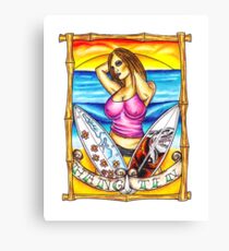 Hang Ten Canvas Print