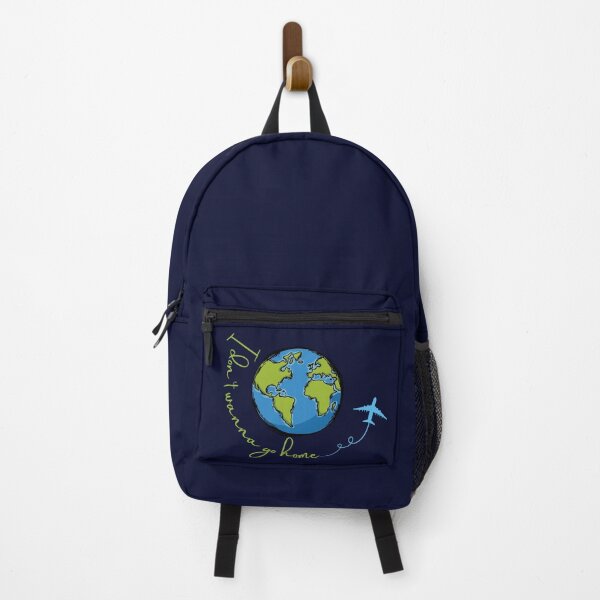 Item preview, I Don't Wanna Go Home | Funny Travel Lover Design | Wanderlust World & Airplane Graphic | Vacation Lover Gift designed and sold by Ginastle26.
