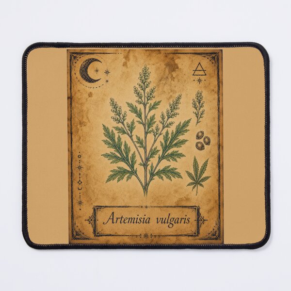 Item preview, Artemisia vulgaris – Witchy Herbarium Collector’s Edition designed and sold by JOANNASKAH.
