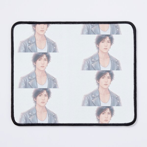 Item preview, Soft Pastel Anime Man Portrait Illustration designed and sold by KaleChub.