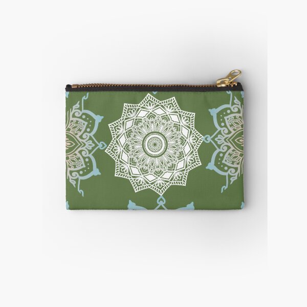 Item preview, Sage Green Boho Mandala Seamless Pattern designed and sold by Krishnacre8.