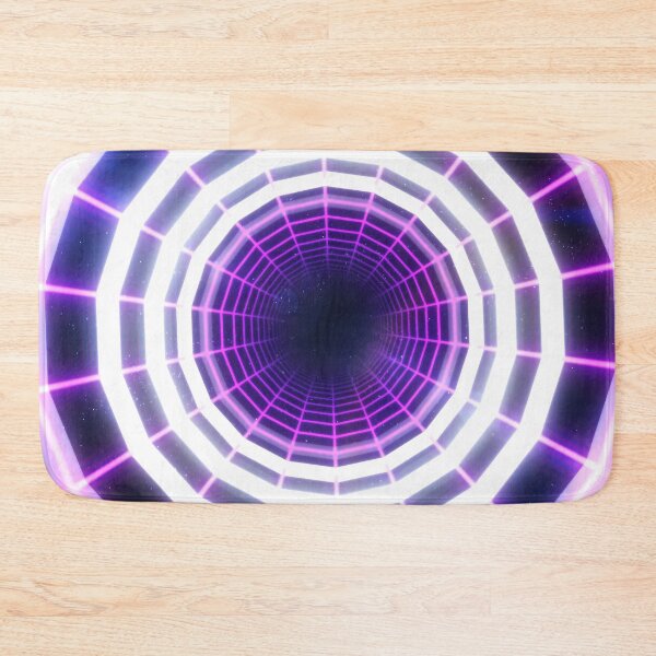 Item preview, Magenta Circular Wireframe Tunnel & Neons designed and sold by Electric Shock!! Design.